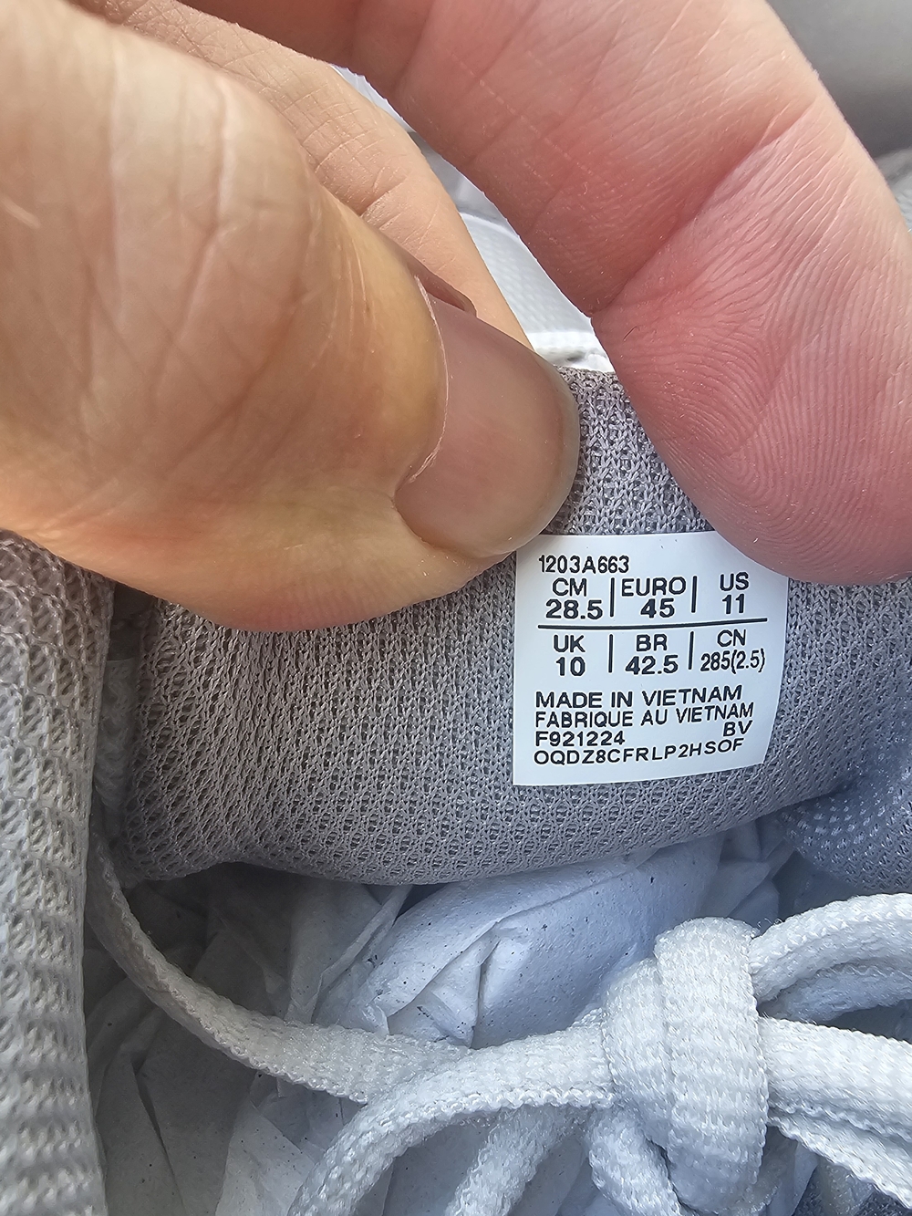 Size 11 - ASICS Gel NYC Cream Cloud Grey - Picture 4 of 8